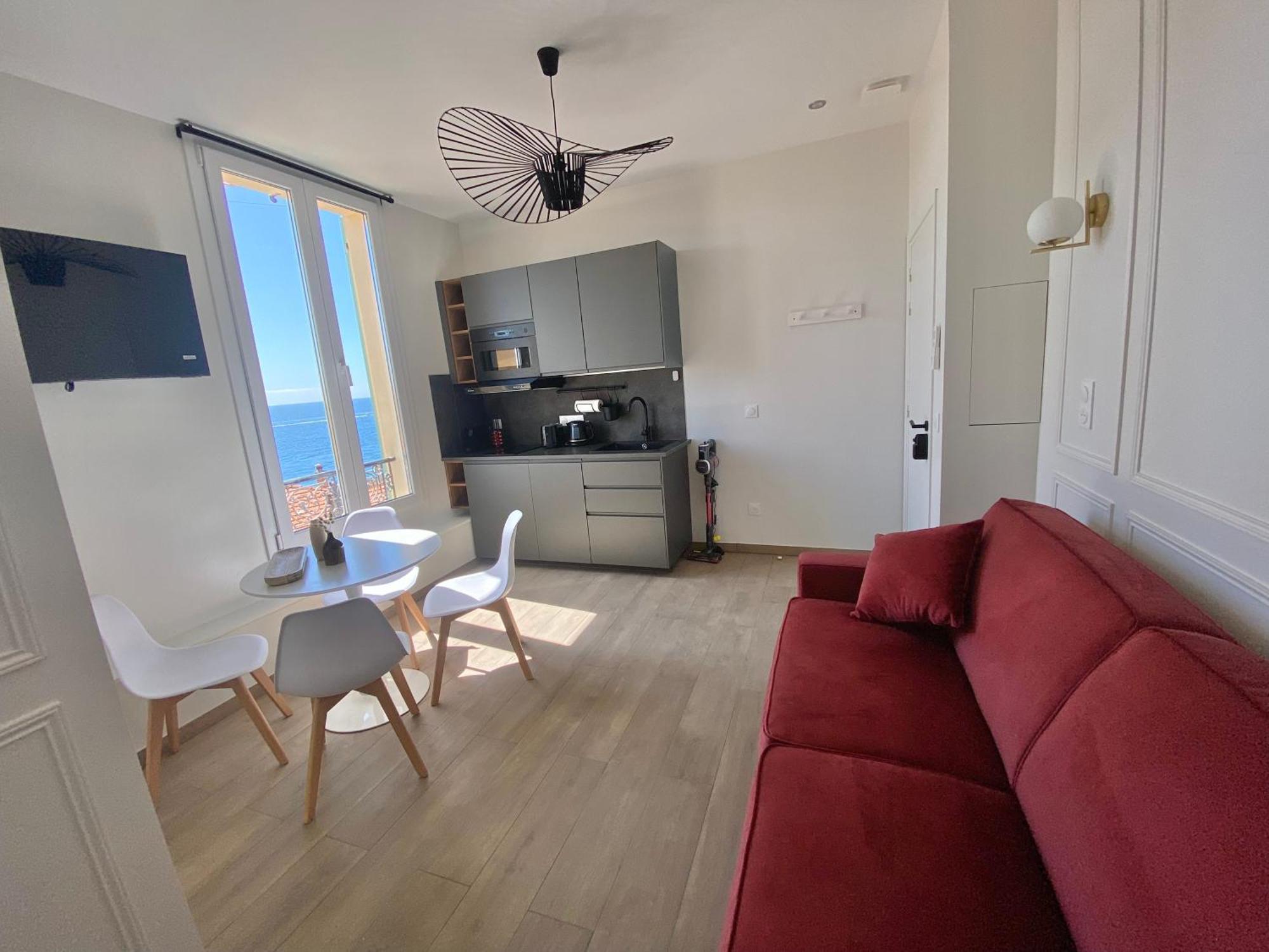 Appartement Moderne Climatise Monaco Vue Mer Cap-d'Ail Exterior foto
